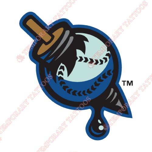 Tulsa Drillers Customize Temporary Tattoos Stickers NO.7787